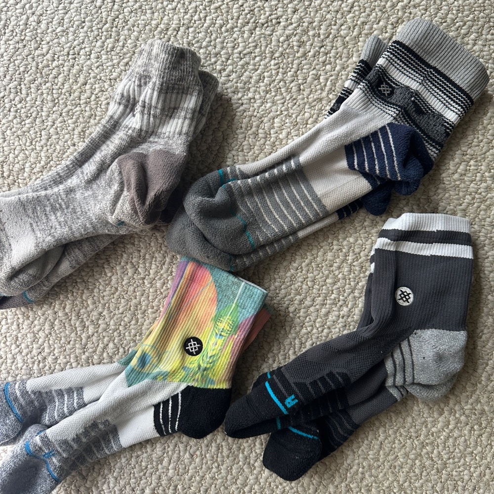 Stance quarter socks - lot of 4 pairs